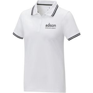 Elevate Life Amarago short sleeve women's tipping polo