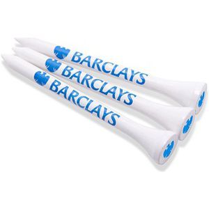 54 Mm Bamboo Golf Tees 1 Colour Cup & Shank Print