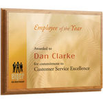 Personalised Oblong Award Plaque - 6x8