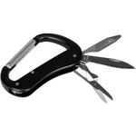 Multifunctional tool 5 el. carabiner clip