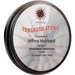 Personalised Round Award Plaque - 8