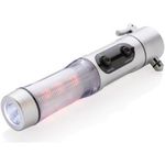 Emergency torch 2 LED seat belt cutter safety hammer