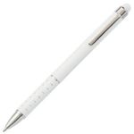 Ball pen touch pen with rubber tip