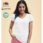 Women White T-Shirt Iconic V-N