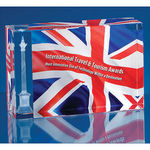 18cm x 12cm x 5cm Optical Crystal Rectangle