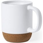 Ceramic mug 420 ml cork detail
