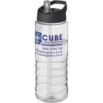 H2O ACTIVE Treble 750 ml spout lid sport bottle