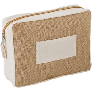Jute Cosmetic Bag