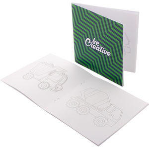 Colobook Custom Colouring Booklet Vehicles