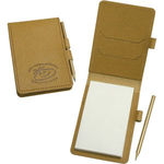 Eco Natural Leather Mini Note Pad