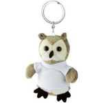 Plush owl keyring  Cleverly