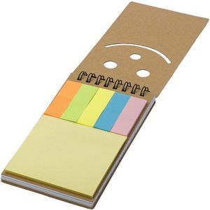 Memo holder notebook sticky notes