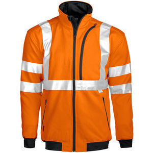 Projob 6103 Sweatshirt Full Zip En Iso 20471 Class 3