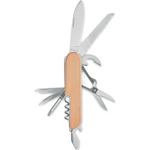 Multi Tool Pocket Knife Bamboo