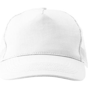 Cap with 5 panels - Cotton Plastic Mesh PE