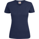 Printer Heavy V-neck Lady