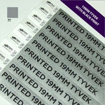 19mm Custom Printed Tyvek Wristbands