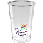 Disposable Plastic Tumbler (250ml/8.7oz) - Crystal Polystyrene