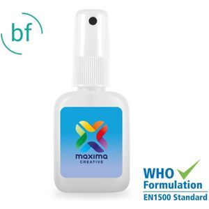 Hand Sanitiser 30ml Oval Atomiser (Full Colour Label)