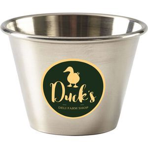 2.5oz Stainless Steel Ramekin - Silver
