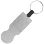 SteelCart trolley coin keyring