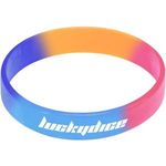 Silicone Wristbands - Custom (4 colour segmented)