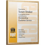 Personalised Oblong Award Plaque - 8x10