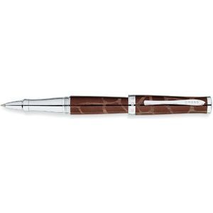 Cross Sauvage Brown Tourmaline / Giraffe Selectip - Pen - Rollerball
