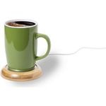 Bamboo cup warmer