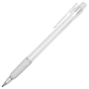 Ball pen with rubber grip