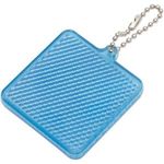 Square Hard Reflective Keyrings