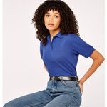 KUSTOM KIT LADIES POLY/COTTON PIQUE POLO SHIRT