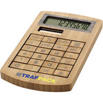 Bullet Eugene calculator made of bamboo