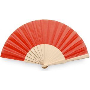 Baylie Fabric and Wood Fan