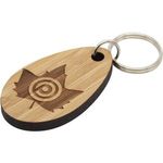 Bamboo Keyring (UK Made Bespoke 50mm)