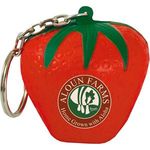 Stress Strawberry Keyring