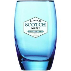 Salto Ice Blue Hiball Drinks Glass (350ml/12.5oz)