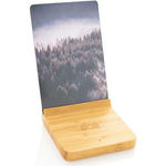 XD Collection Bamboo 5W Wireless Charger With Photo Frame