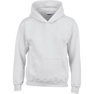 Childrens Hooded Sweatshirt White