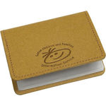 Eco Natural Leather Business Card Wallet