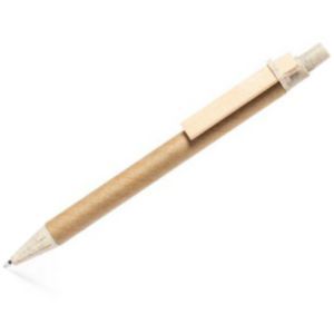 Recycled cardboard ball pen (14x1 cm)