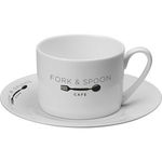 Sterling Coffee Cup & Saucer