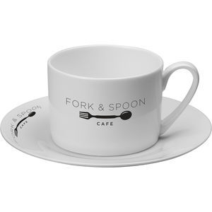Sterling Coffee Cup & Saucer