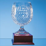 30cm Lead Crystal Footed Presentation Bowl