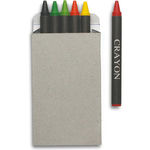 Carton Of 6 Wax Crayons