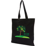 Dunham 7oz Black Cotton Shopper Bag