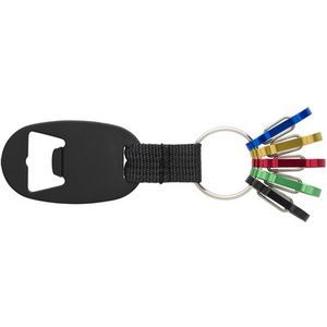 Keyring bottle opener (5.9x3.4x0.3 cm)