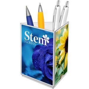 Triad Pen Pot (Full Colour Print)