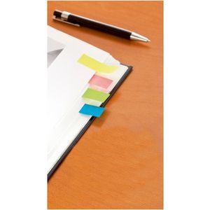 Memo holder and sticky notes (8.1x5.4x0.3 cm)