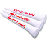 54 Mm Bamboo Golf Tees 1 Colour Shank Print